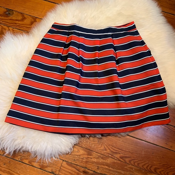 J Crew Red White and Blue Skirt - Picture 3 of 3